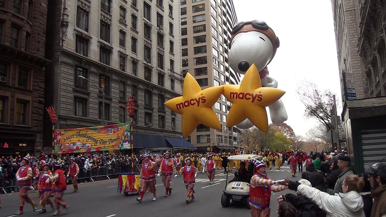 Macy’s Thanksgiving Day Parade 2026 in New York — Historical photograph; not the 2026 edition.